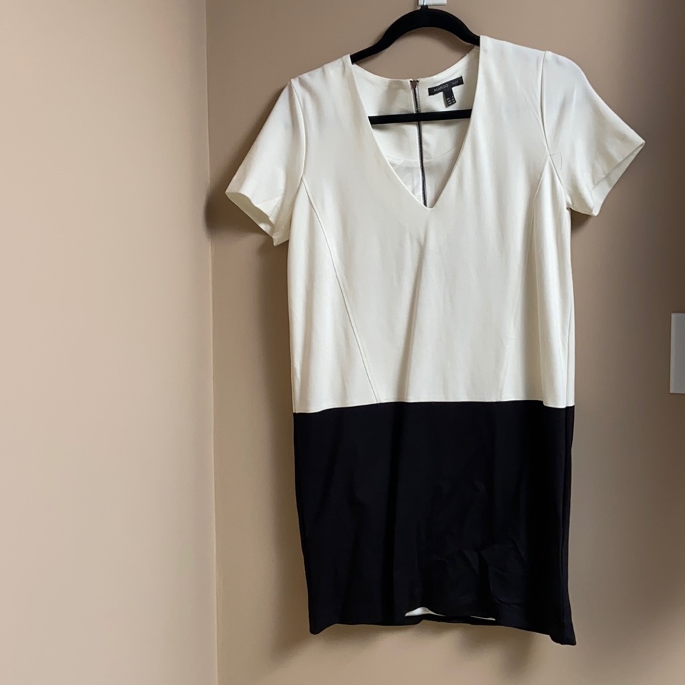 Mango Color Block Mini Dress Size: XS
